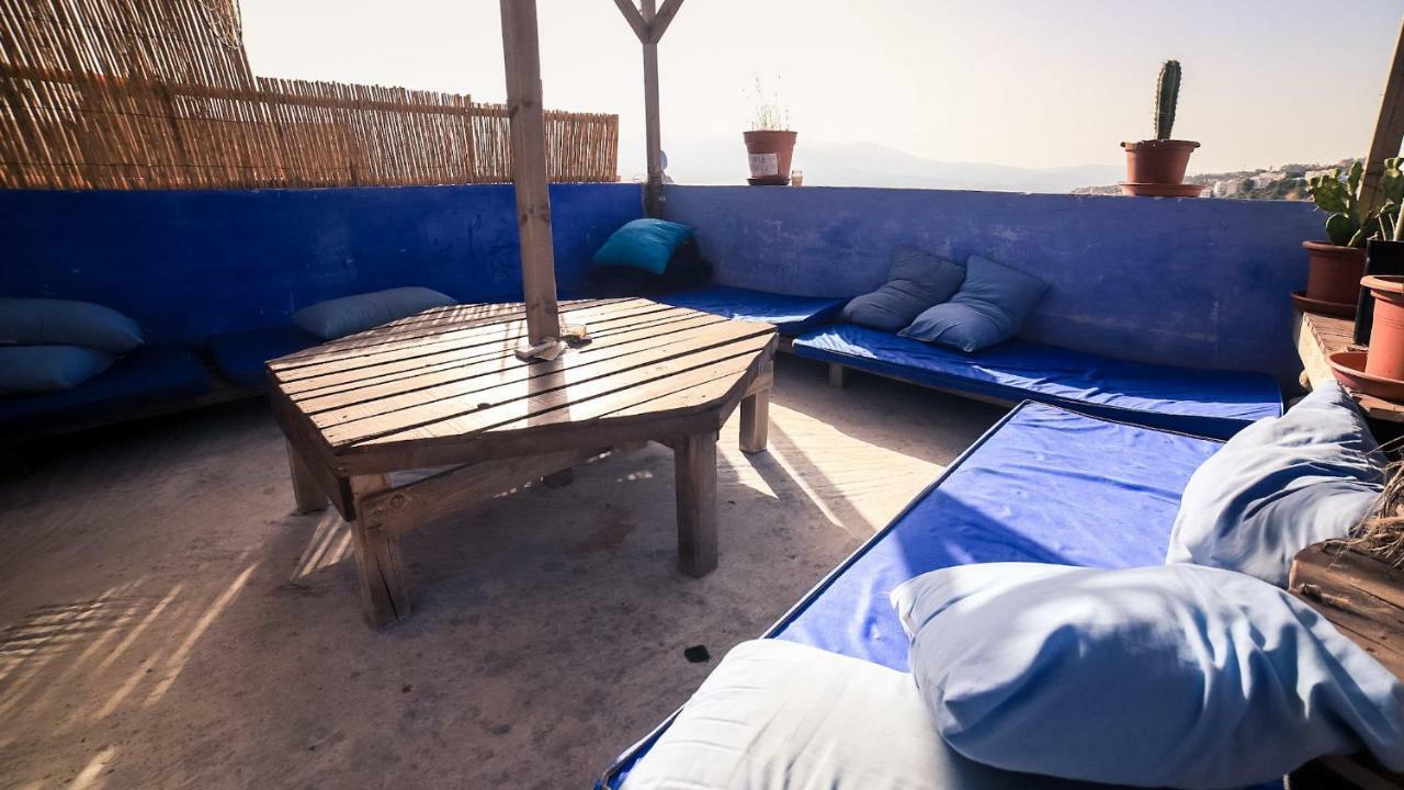 Alibaba Apartment Hostel Bamboo Rooftop Room Chefchaouen Exteriör bild